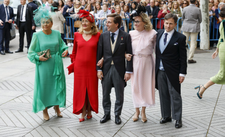 Almeida agradece el cariño de la gente por su enlace con Teresa Urquijo