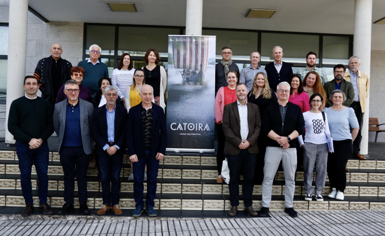 Catoira se consolida como punto de encuentro entre la ruta vikinga y el Camino de Santiago