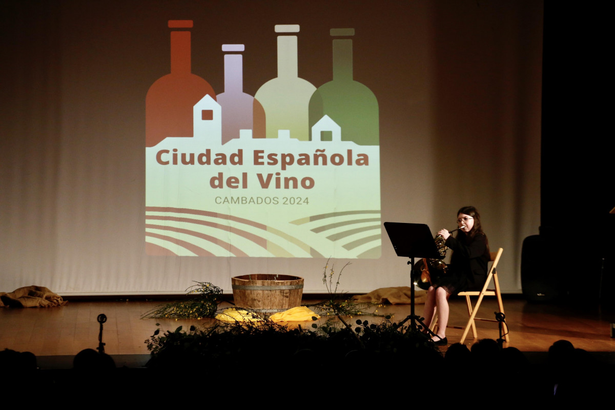 Actuación gala ciudad española del vino cambados