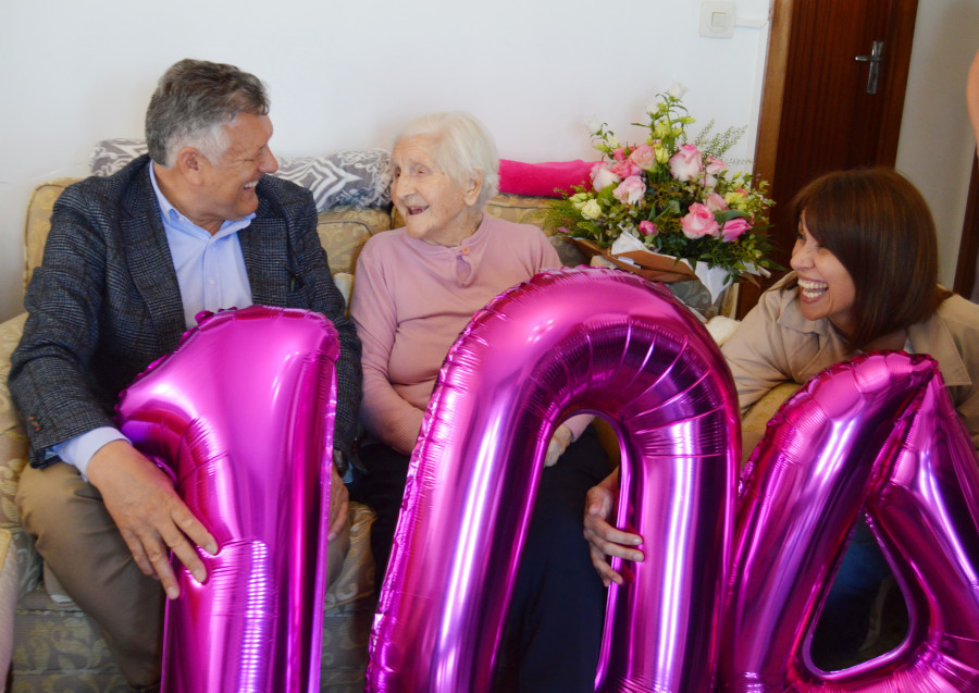 Comer un ajo en ayunas, el secreto de Consuelo García de Vicuña para cumplir los 104 años