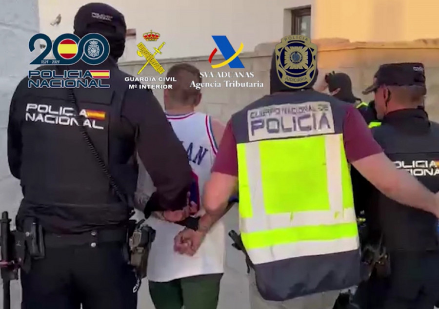 Un cambadés entre los detenidos en el golpe contra la mayor red de narcotransportistas del Estrecho