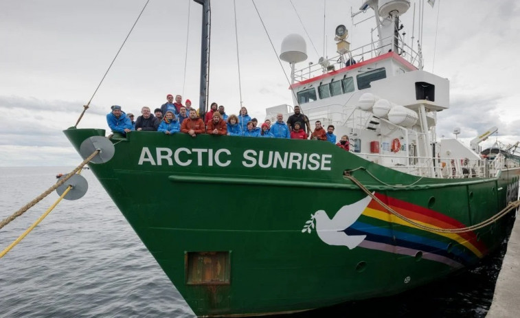 El Artic Sunrise de Greenpeace se 