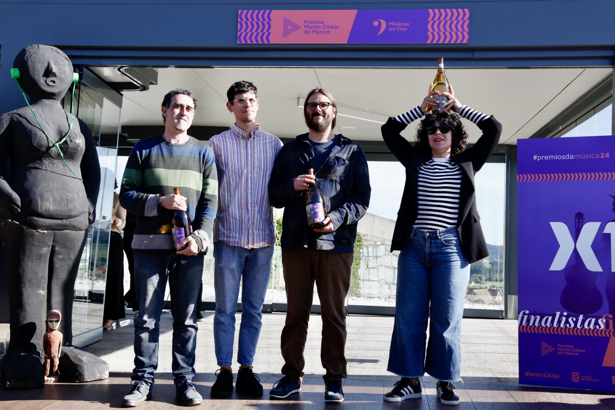 Finalistas premios martín códax da música bodega cambados