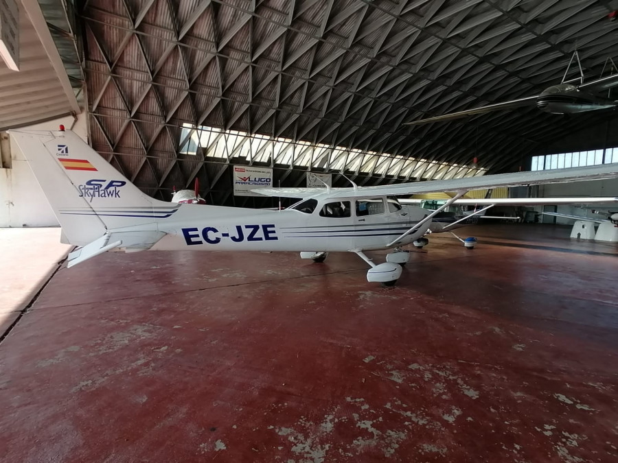 La Asociación Río Gallo de Cuntis organiza un viaje en avioneta sobre la muralla romana de Lugo