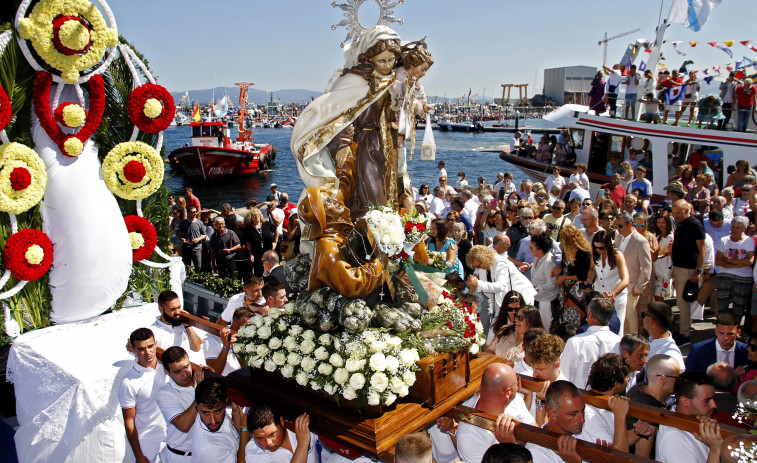 A Illa pide a la Xunta que la Festa do Carme sea de interés turístico