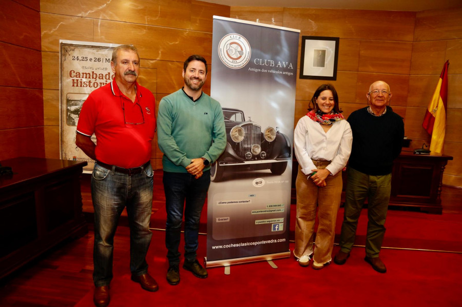 Cambados dará la salida a una nueva ruta de vehículos clásicos por la comarca