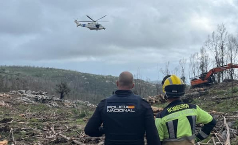 Fallece un trabajador al quedar atrapado bajo un árbol en el monte de A Curota