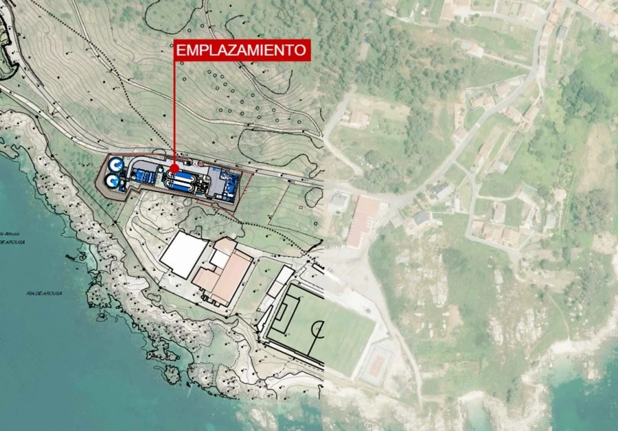 Acuaes firmará en unas semanas en A Illa el convenio para la EDAR y presentará el proyecto