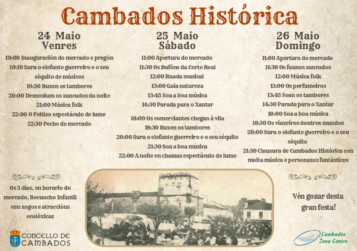 Programación cambados histórica