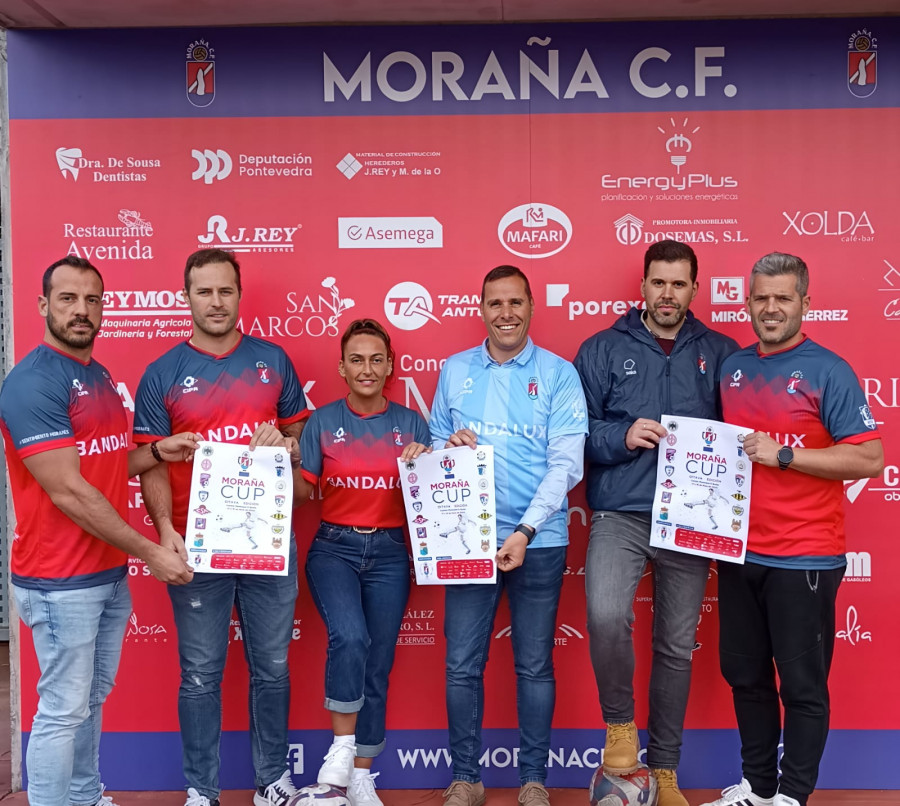 A VIII Moraña Cup acolle nesta ponte festiva a máis de 400 deportistas