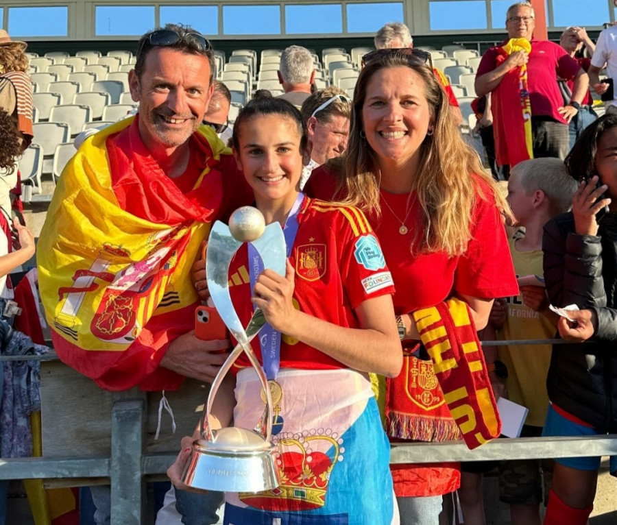 La caldense Lucía Rivas se proclama campeona de Europa con España Sub 17