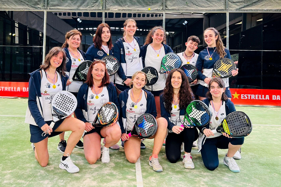 Equipo femenino pu00e1del La Cultural Sanxenxo (r media)