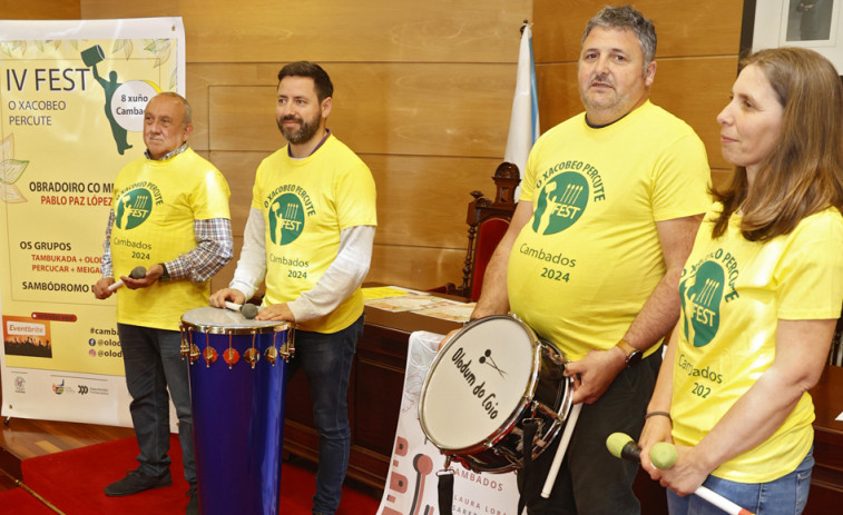 Los jardines del pazo de Torrado acogerán en junio dos jornadas repletas de batukada