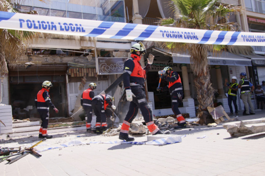 La sobrecarga y el deterioro de la terraza, causas probables del derrumbe mortal de Palma