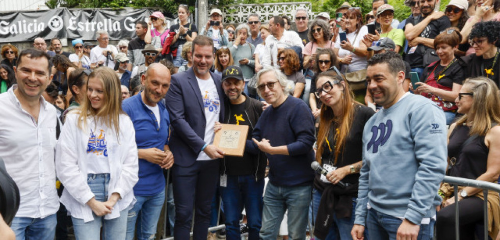 David Trueba deja sus huellas en el Torreiro das Estrelas de Cans