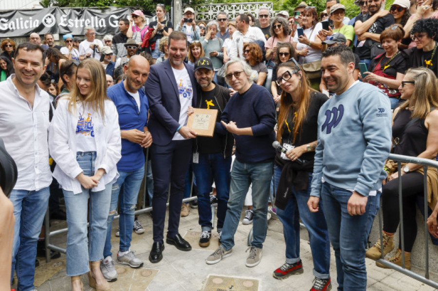 David Trueba deja sus huellas en el Torreiro das Estrelas de Cans