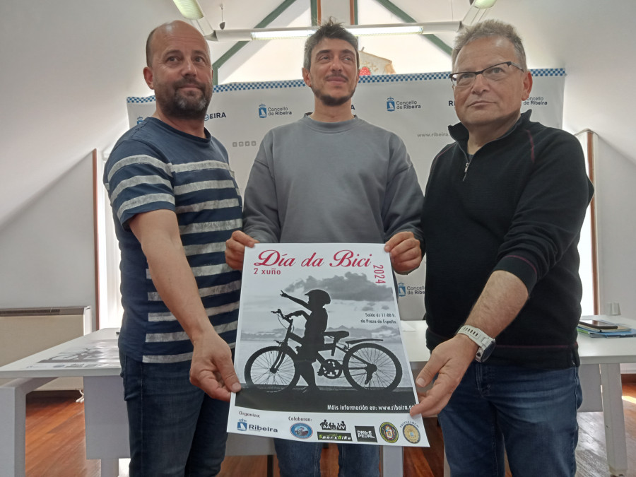 El Día da Bici de Ribeira homenajeará este domingo a título póstumo a Dositeo Fernández y Carlos Guerra