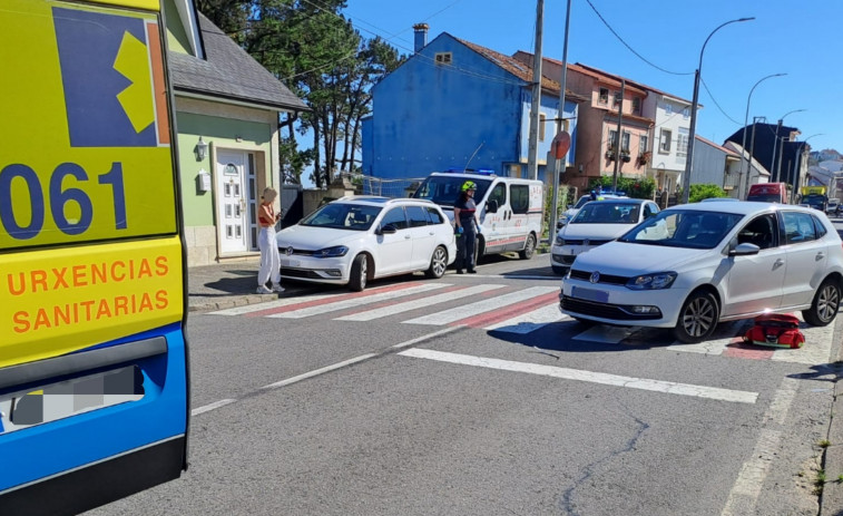 Herida una mujer de edad avanzada en un atropello a la altura de la playa de A Corna, en Palmeira