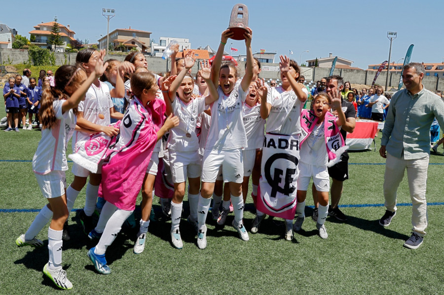 El Madrid CFF se corona en la Ramiro Carregal Soccer Cup femenina Sub 12