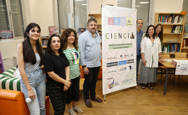 Cambados impulsa la primera feria escolar de ciencias de O Salnés y se suma al Día Mundial de Tejer en Público