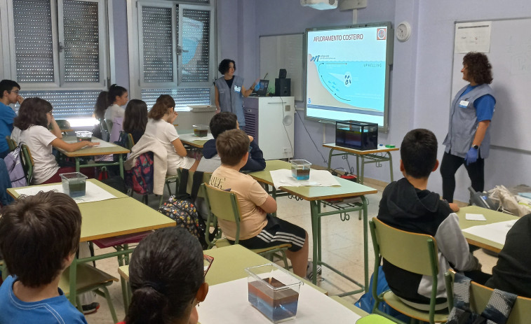 El CSIC clausura en O Grove su plan escolar “Menudo Foroacui”