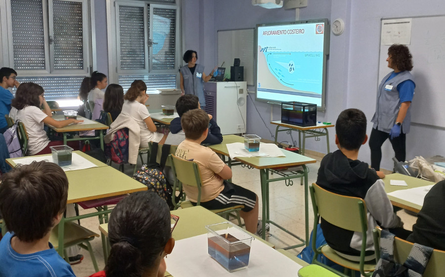 El CSIC clausura en O Grove su plan escolar “Menudo Foroacui”