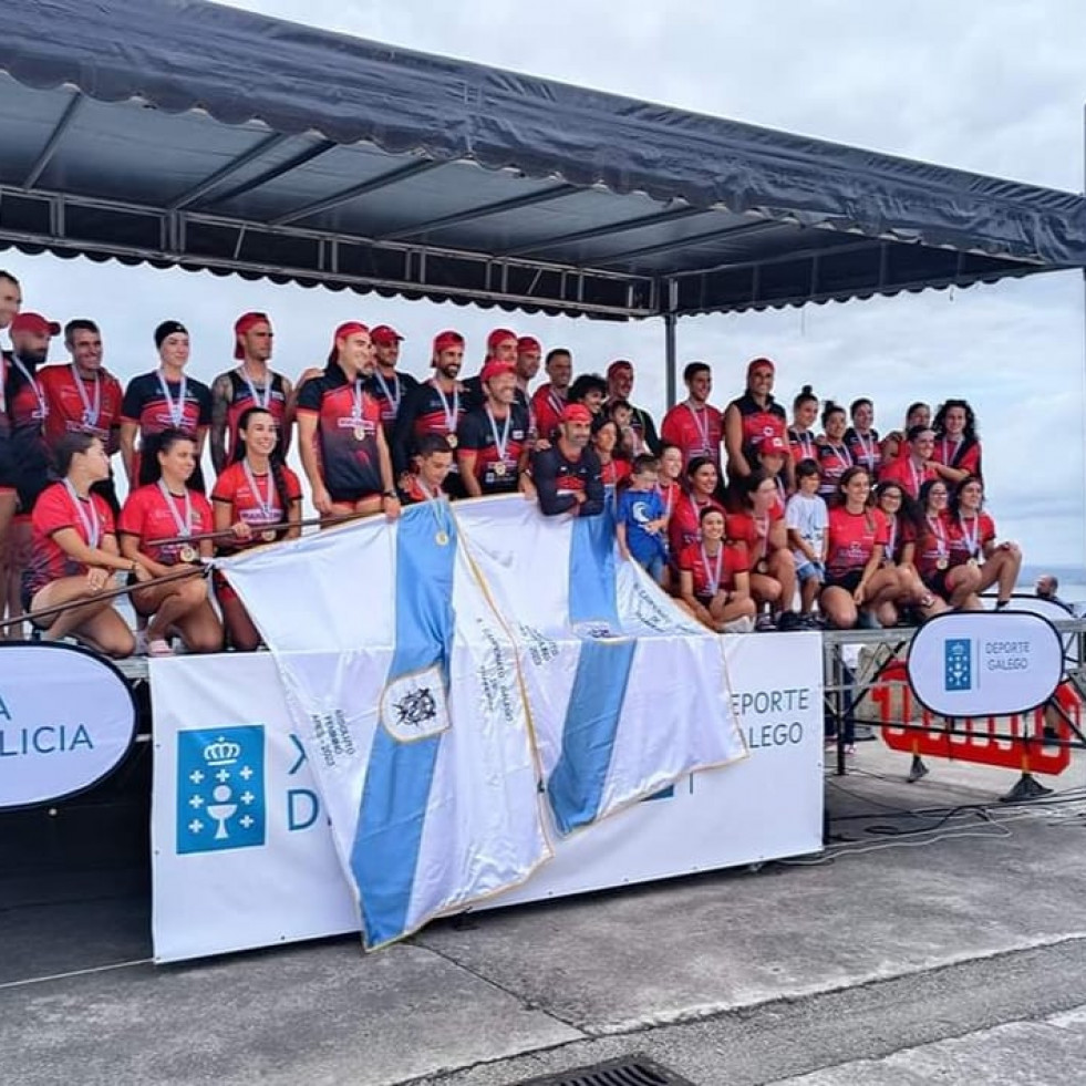 Cabo de Cruz defiende sus títulos en el Campeonato Gallego de Traineras en Bueu