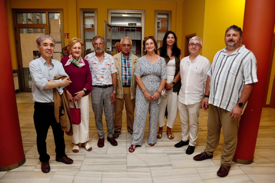 Xosé Carlos López Bernárdez recibe el XX Premio Ramón Cabanillas de Cambados