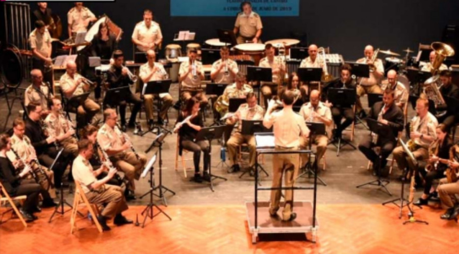 La Unidad de Música del Mando de Apoyo a la Maniobra ofrecerá el día 12 un concierto en la casa de cultura de Boiro