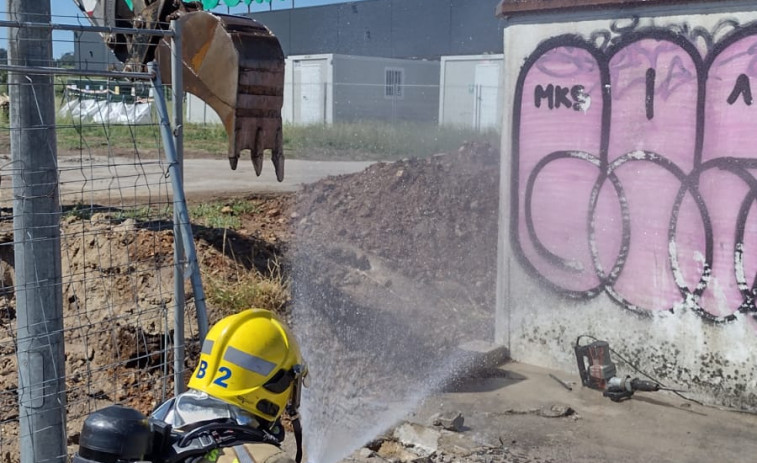 Un escape de gas en Sanxenxo moviliza a las emergencias y bomberos