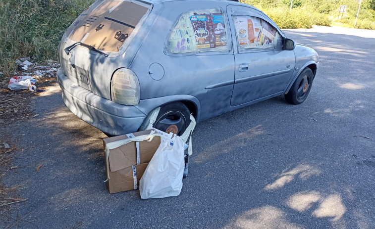 La Policía Local de Sanxenxo investiga a un vecino de Santiago por una posible infracción contra el medioambiente