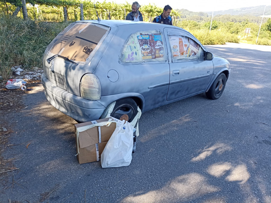 La Policía Local de Sanxenxo investiga a un vecino de Santiago por una posible infracción contra el medioambiente