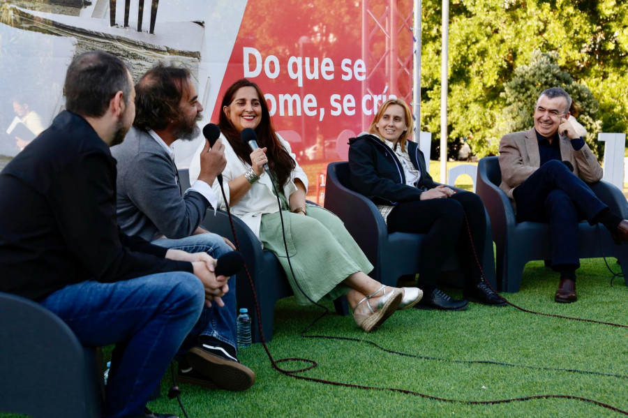 El thriller deja paso a las emociones en Cidade de Libro, con Bernardo Pajares, Juanra Sanz y Ángel Martín