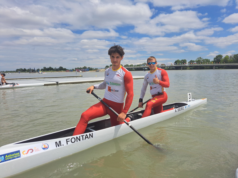 Manuel Fontán y Adrián Sieiro se estrenan hoy en el Campeonato de Europa