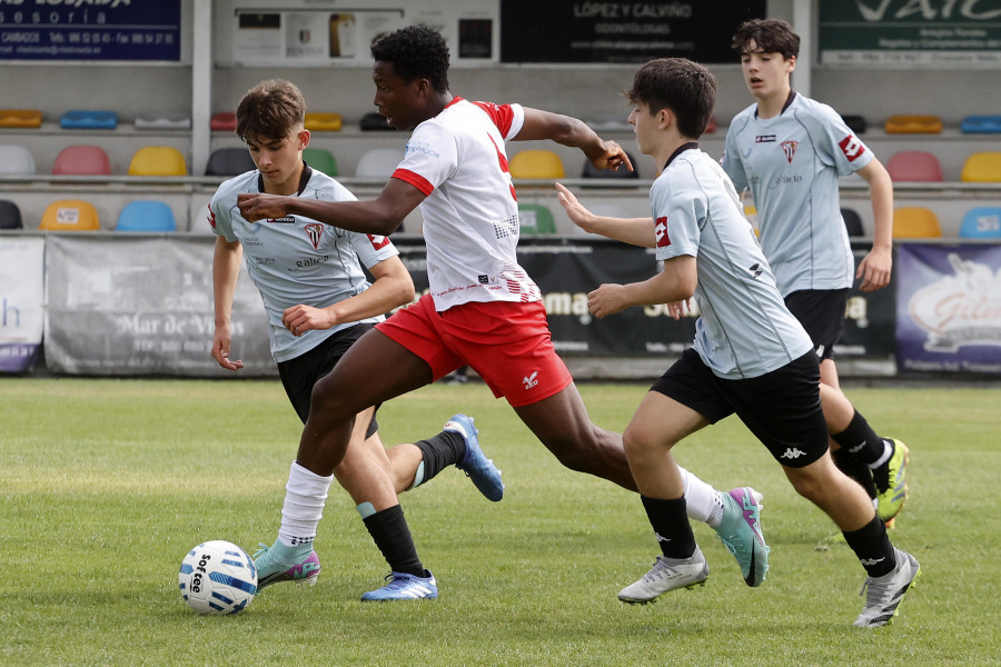 SC Braga y Sporting de Gijón debutan con triunfos en la Copa Ribadumia Clae Viajes