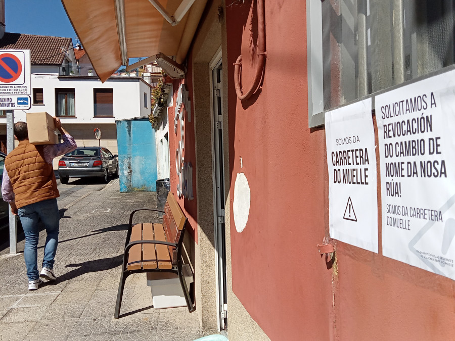 Escarabote se manifestará mañana para pedir que se restituya el nombre original de la "Rúa Carretera do Muelle”