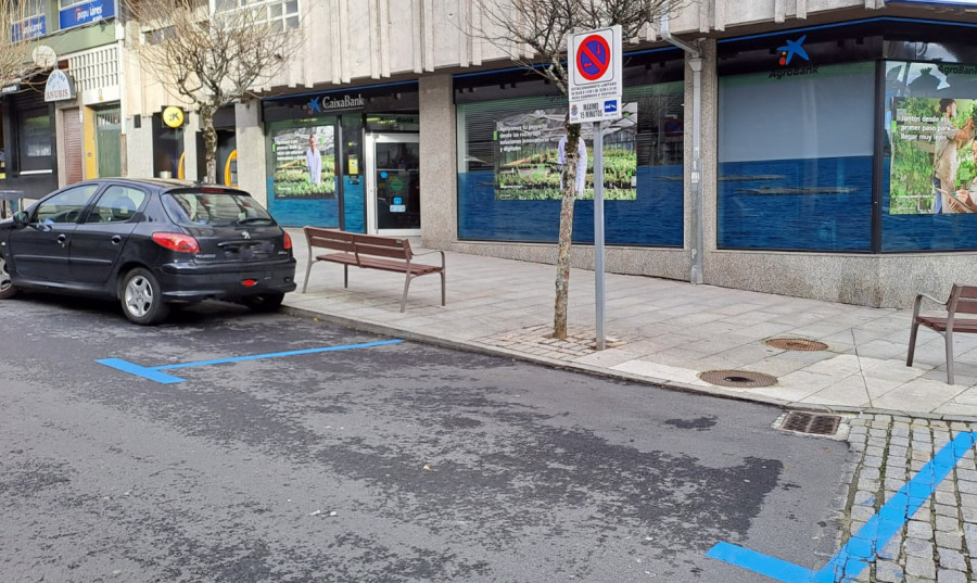 Boiro controlará el uso de sus 198 plazas en zona azul, con 115 de 30 minutos y el resto de 2 horas