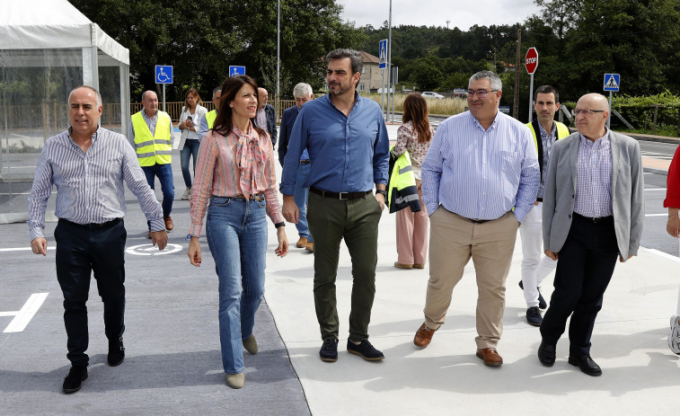 Ribadumia estrena un aparcamiento disuasorio para viajes compartidos en coche con 77 plazas