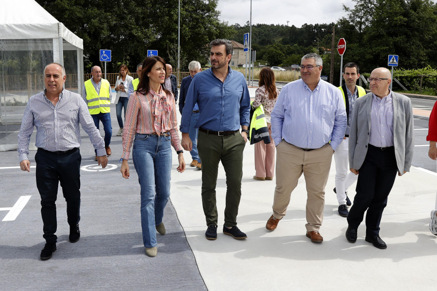 Ribadumia estrena un aparcamiento disuasorio para viajes compartidos en coche con 77 plazas