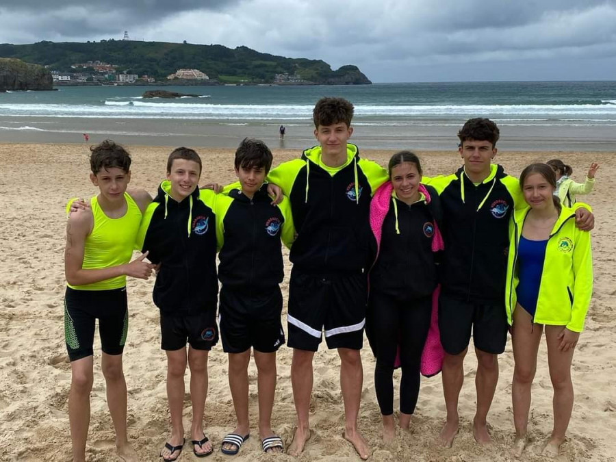 El CNS Vilagarcía regresa con 4 medallas de la Copa de España Internacional de Verano de Playa