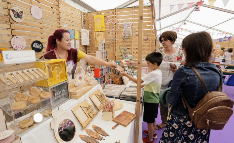 Cambados vuelve a acoger la feria Produtoras en Feminino con una treintena de emprendedoras