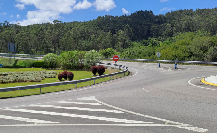 La renovación del pavimento en la Autovía do Barbanza seguirá desde mañana y hasta el miércoles en el enlace de Boiro Este, en Vilariño