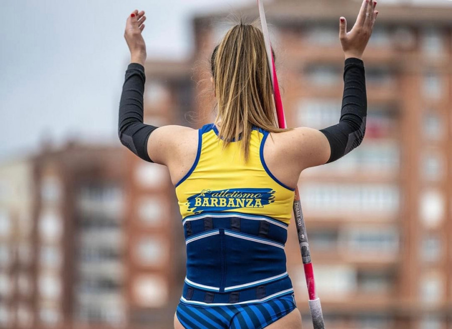 Lara Iglesias se proclama campeona de España en lanzamiento de jabalina