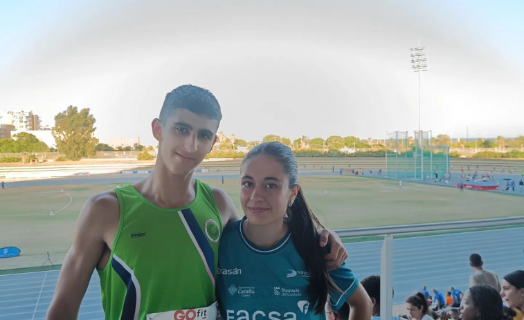 Álex César y Celia Castro regresan del Nacional Sub-18 con buenas marcas