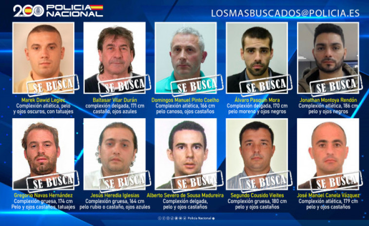 Dos cambadeses, entre los fugitivos más buscados de España: el cura Segundo Cousido y el narco Saro