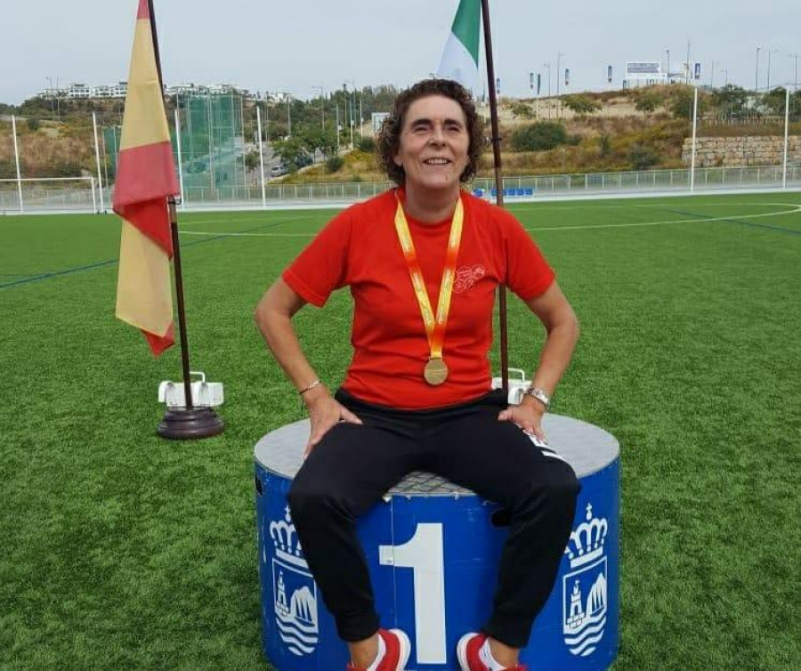 Ana Abuín regresa del Campeonato de España Máster con dos medallas