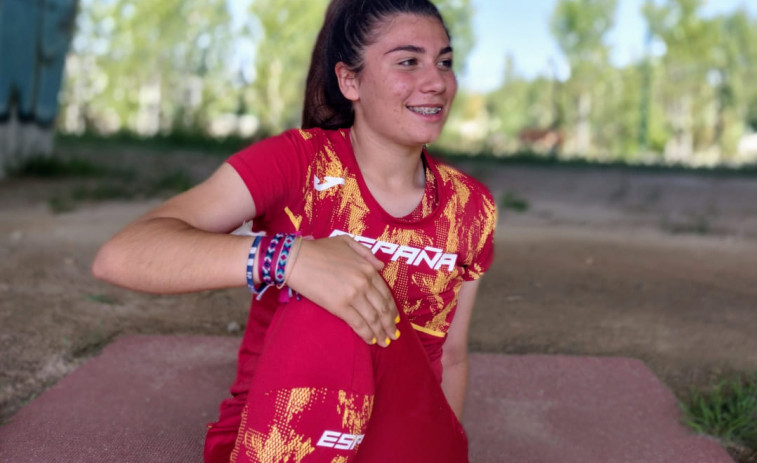 Lara Iglesias, del Atletismo Barbanza, competirá en el europeo sub-18