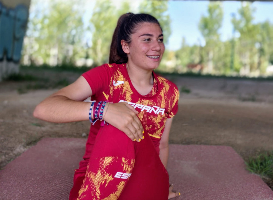 Lara Iglesias, del Atletismo Barbanza, competirá en el europeo sub-18