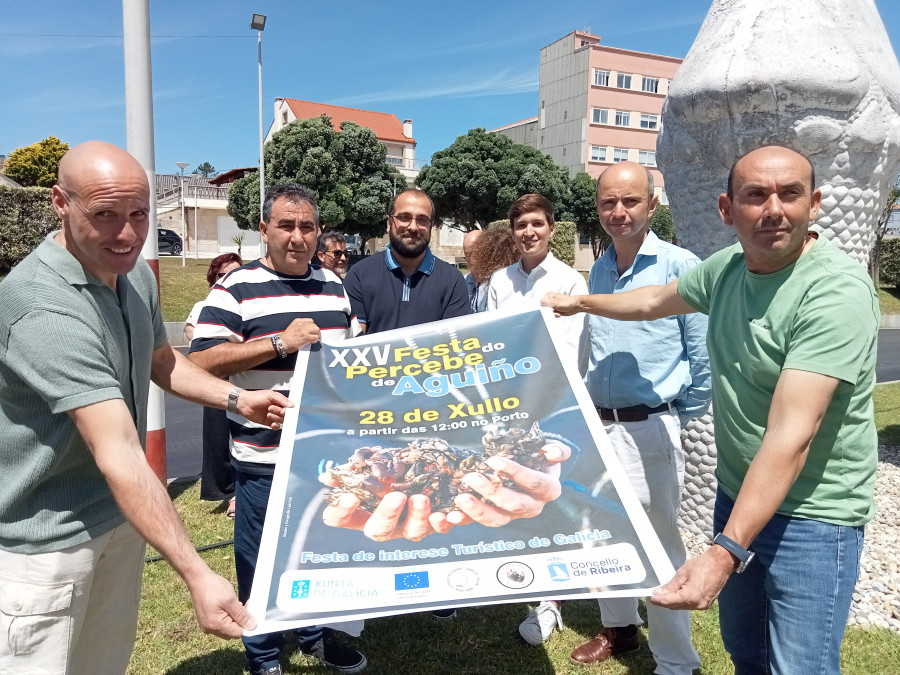 Domingo Ayaso y Daniel Bravo serán nombrados “Percebeiros de honra” el 28 de julio en Aguiño