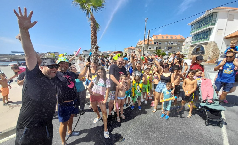 Aguiño inicia hoy sus celebraciones en honor al Carmen con hinchables, fiesta de la espuma y una sesión DJ con Mateo Abelleira